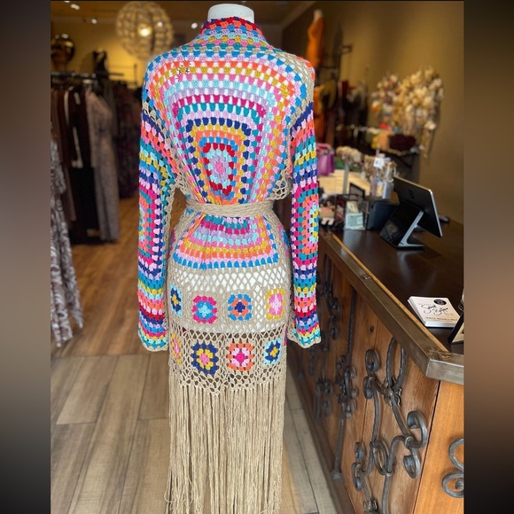 Everything's Good Crochet Cardigan - Picture 4 of 5